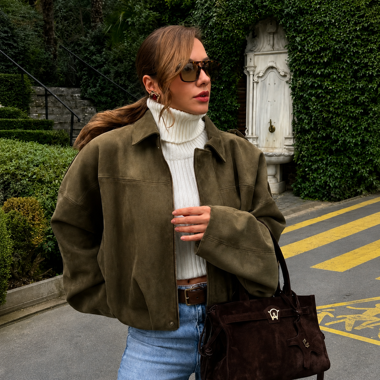 Mila Suede Jacket