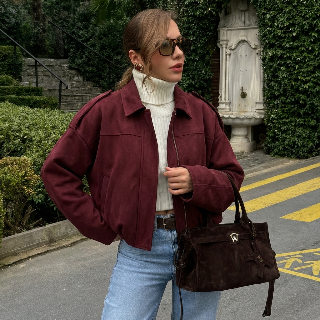 Mila Suede Jacket